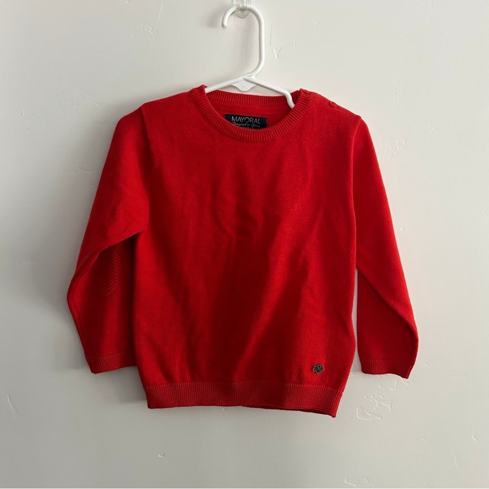 Red Crewneck Sweater
